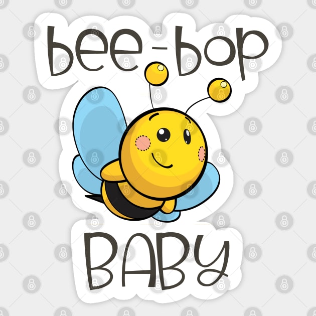 Bee-Bop Baby Sticker by LegitHooligan